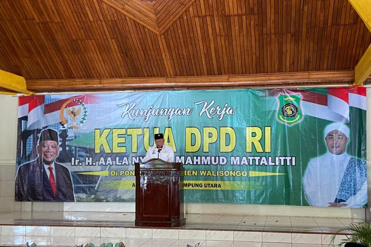 Ketua DPD RI: Pondok pesantren "Prototipe Civil Society"