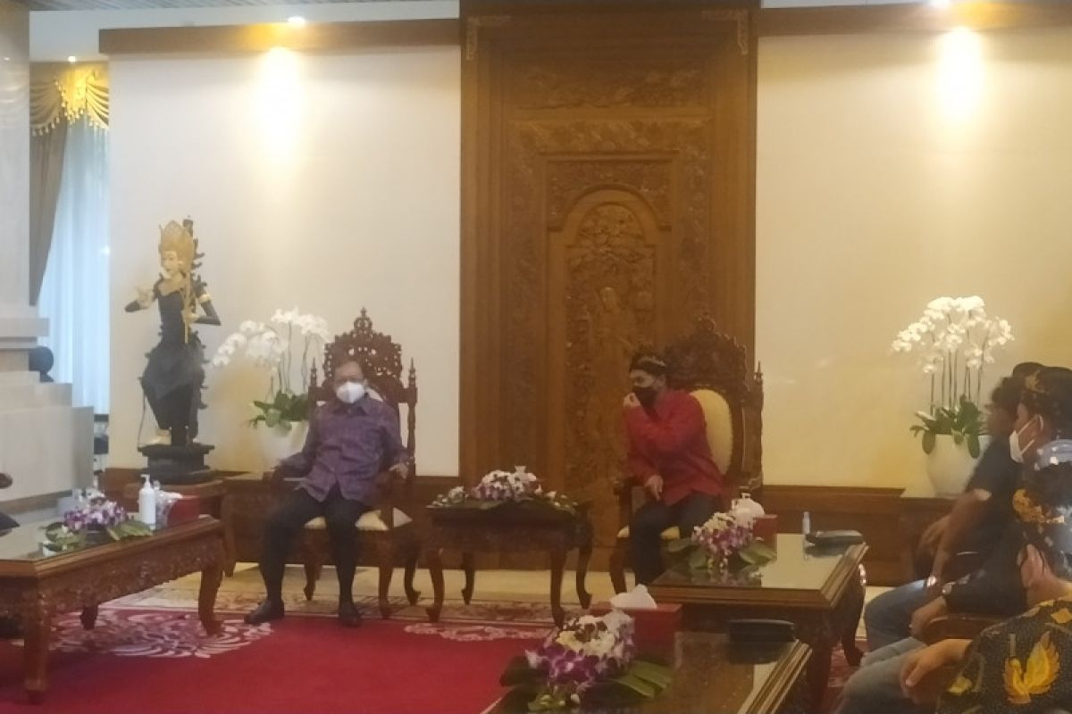 Gubernur Bali: Siap dukung dan fasilitasi acara Munas Kadin di Bali