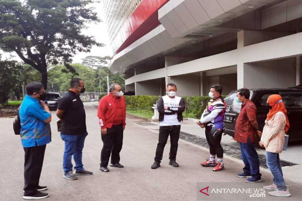 LIB simulasi prokes Piala Menpora di Stadion Manahan Solo