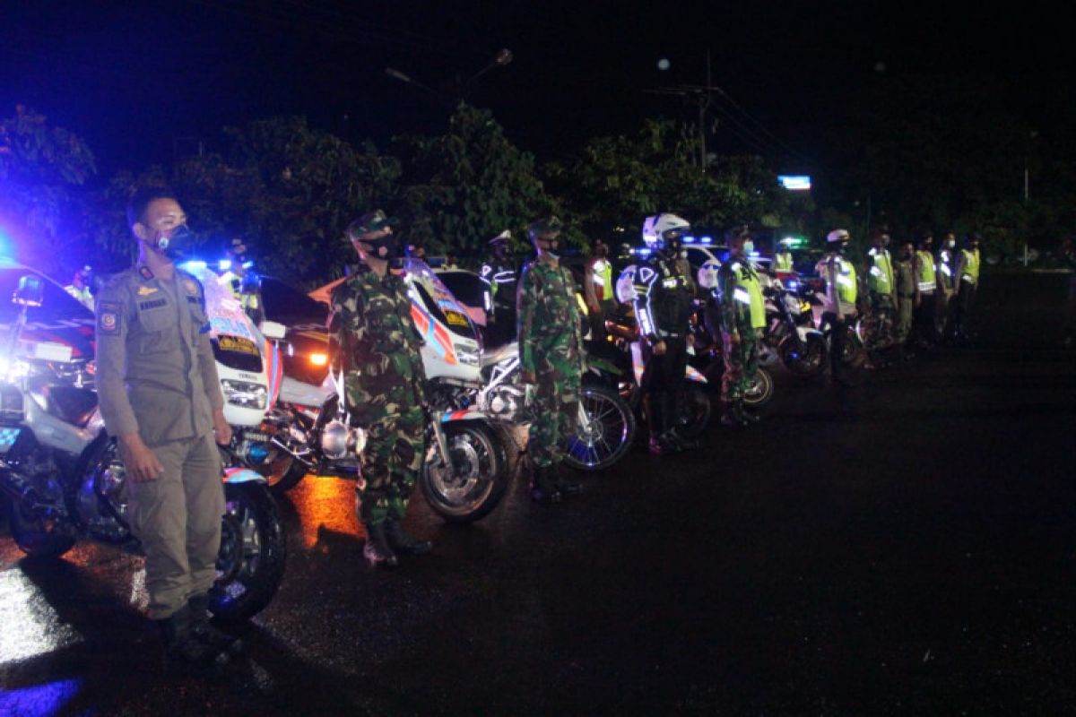 Polisi dan TNI di Lebak gelar patroli antisipasi kejahatan