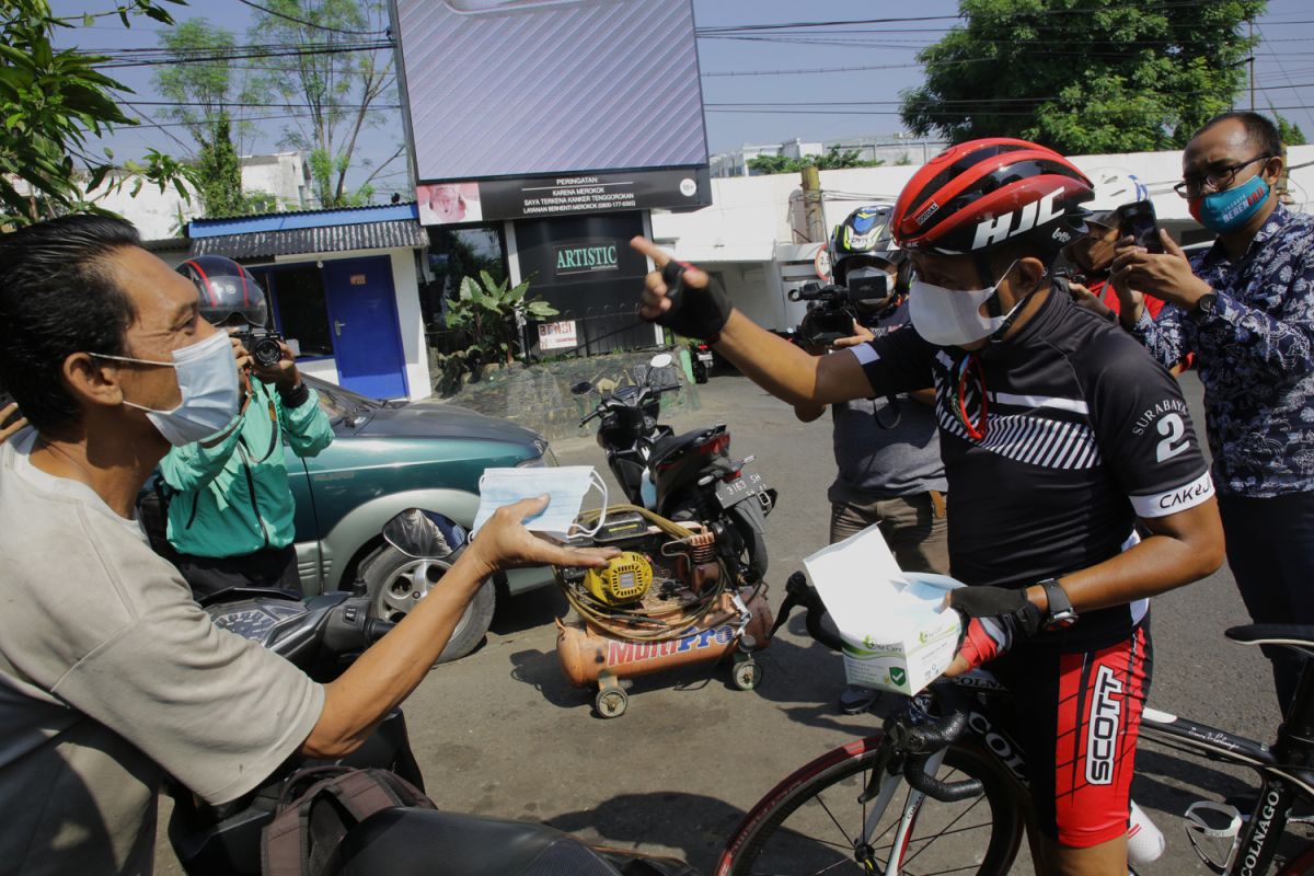 Wawali Surabaya Armuji kini rajin 