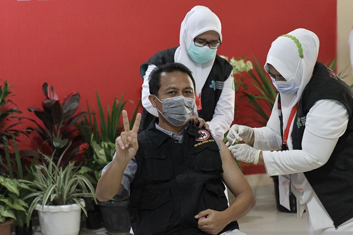 Satgas: Belum ada KIPI ancam jiwa selama vaksinasi COVID-19 di Aceh