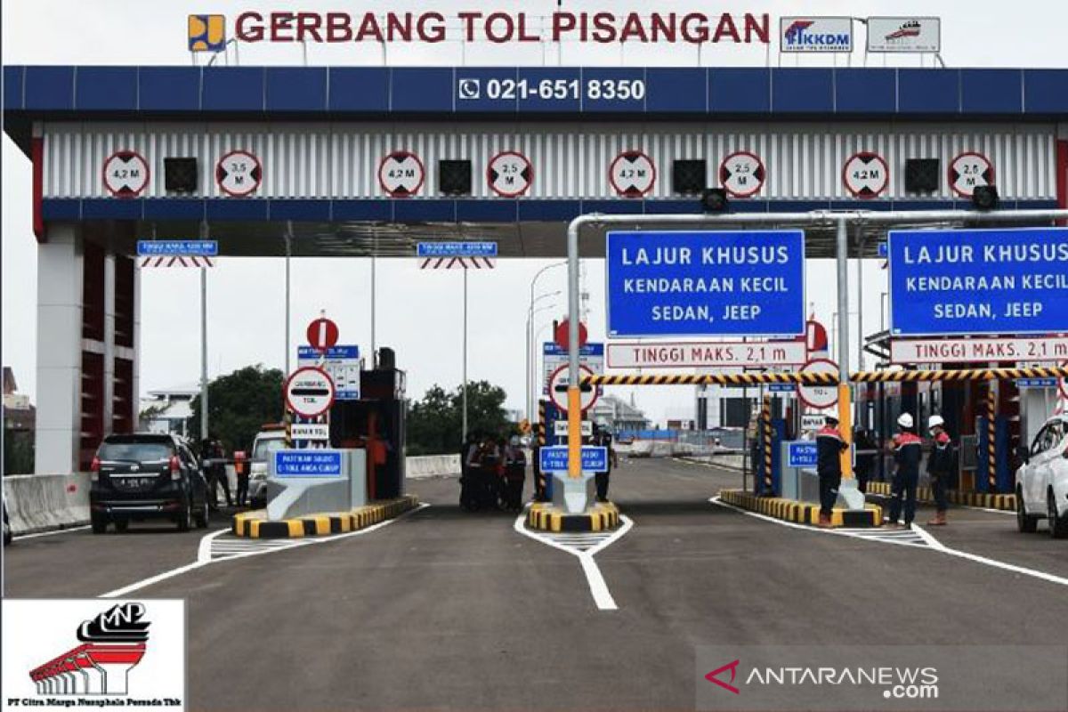 Gerbang Tol Pisangan mulai beroperasi hari ini