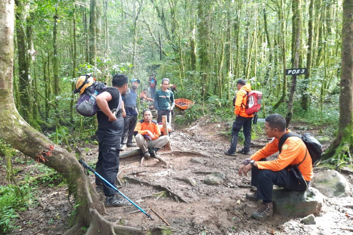 Pendaki terjatuh di jurang