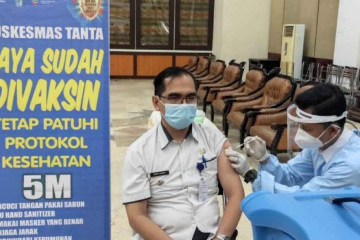 Today Tabalong to vaccinate TNI,Polri, ASN