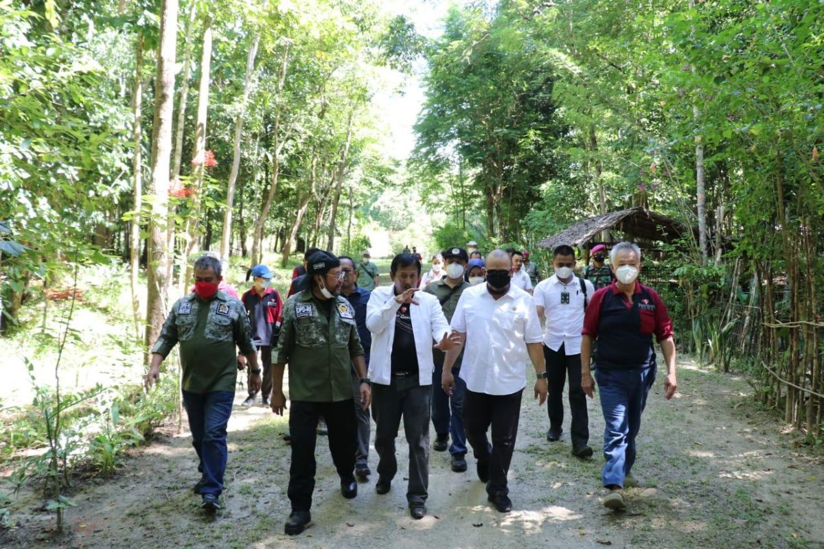 Masuki Taman Nasional Tambling, LaNyalla dengar aspirasi nelayan dan lembaga pendidikan