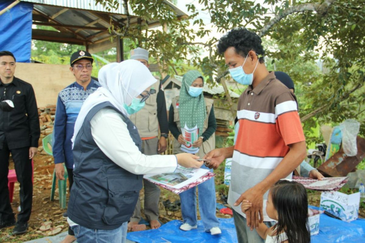 WMI membangun hunian sederhana untuk penyintas gempa di Mamuju