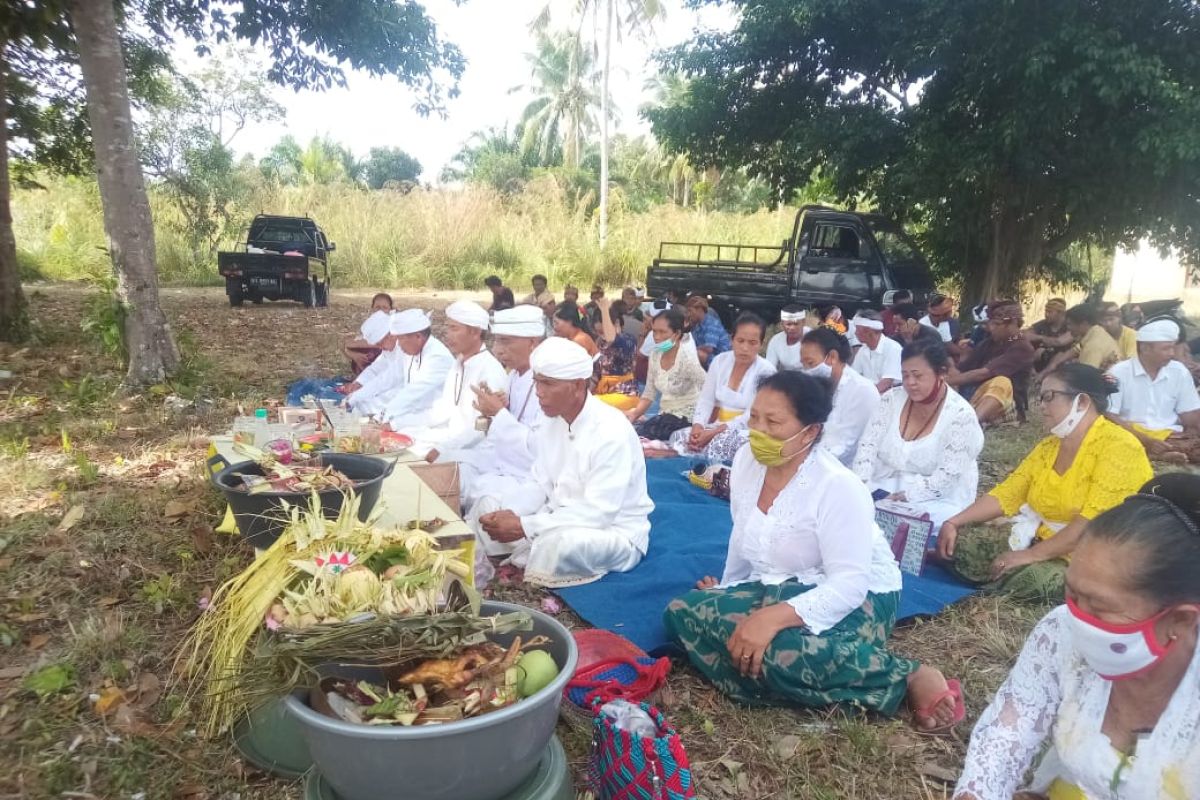 Ratusan umat Hindu di Belitung jalani Catur Brata Penyepian