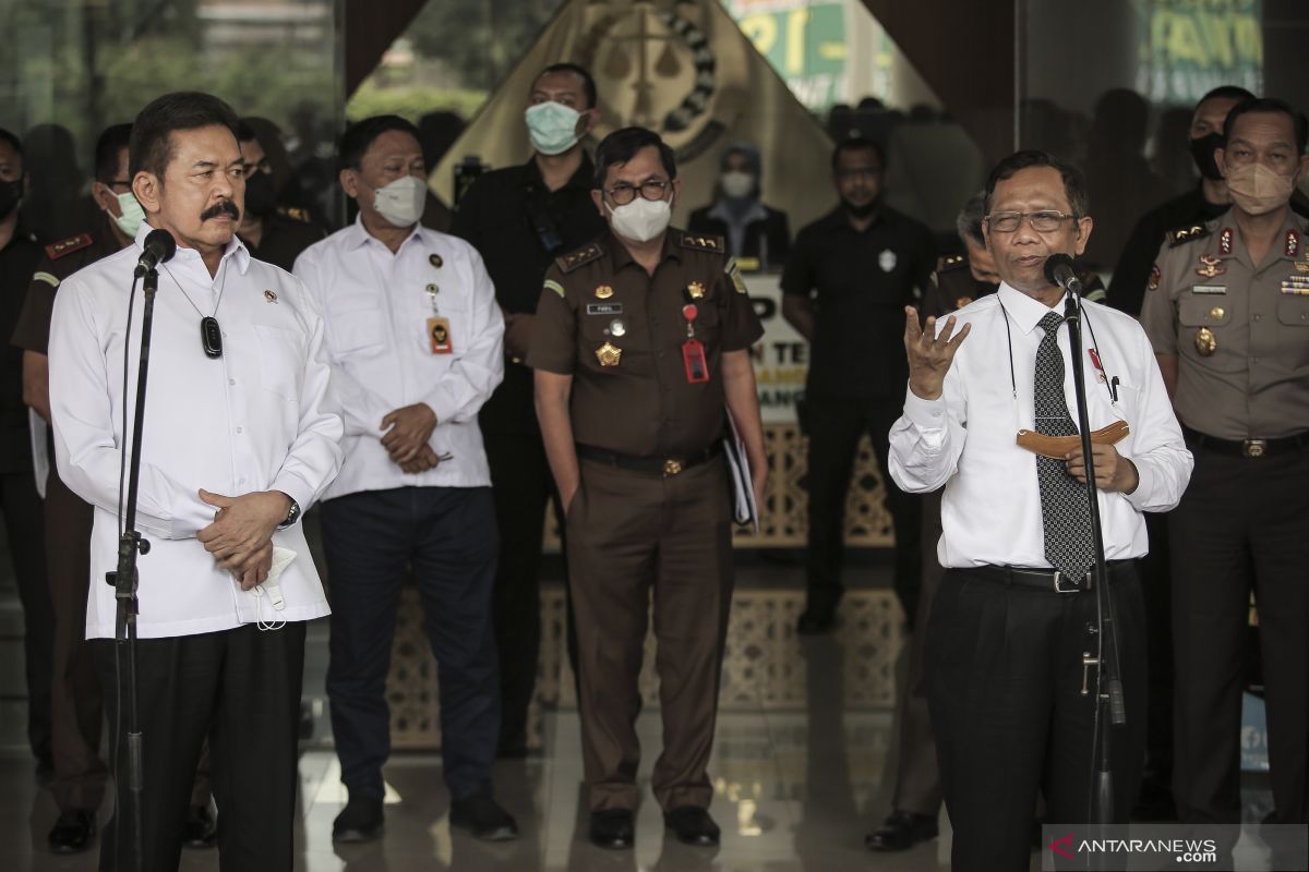 Mahfud beri sinyal pembentukan Jampidmil