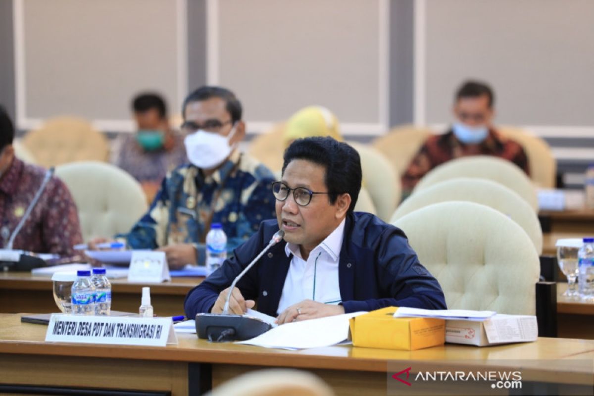 Anggaran Kemendes PDTT 2021 dipangkas Rp130,82 miliar