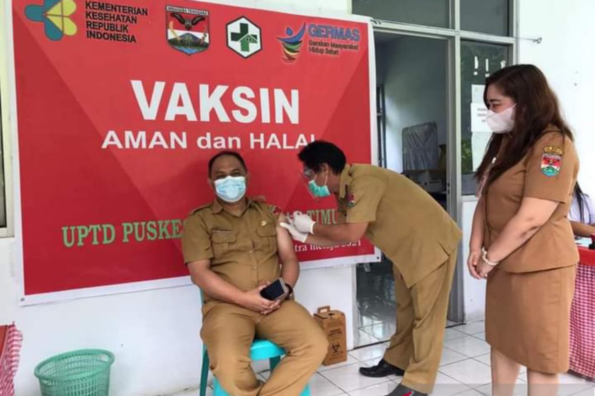 705 nakes  Mitra  selesai divaksin COVID-19 dosis kedua