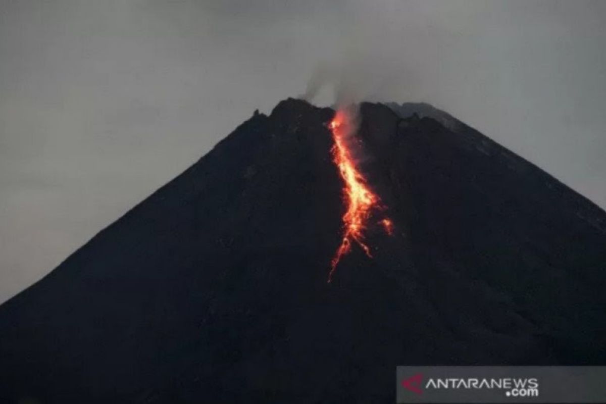 Gunung Merapi luncurkan 21 kali guguran lava pijar