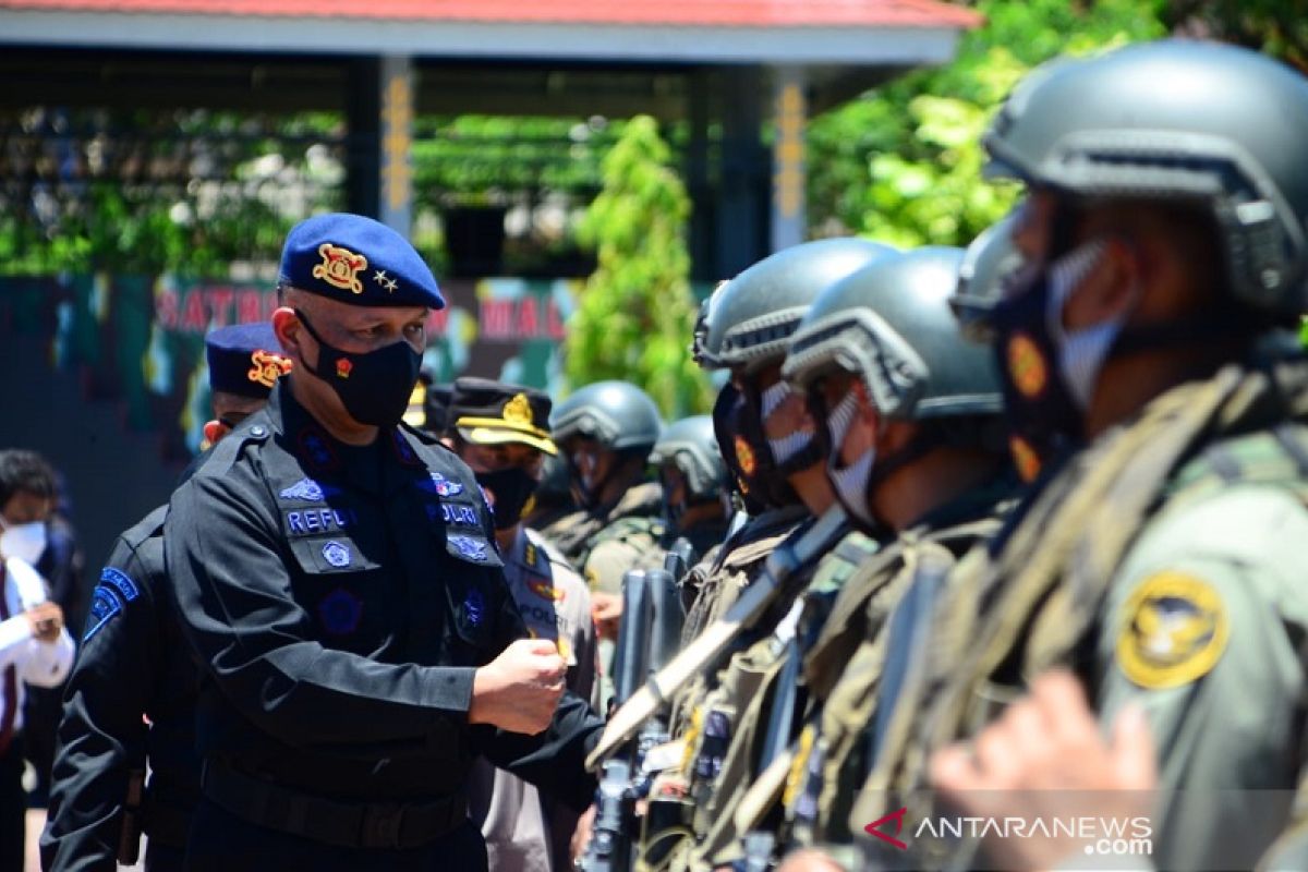 Kapolda: Brimob BKO Maluku tidak lakukan pelanggaran disiplin di Papua