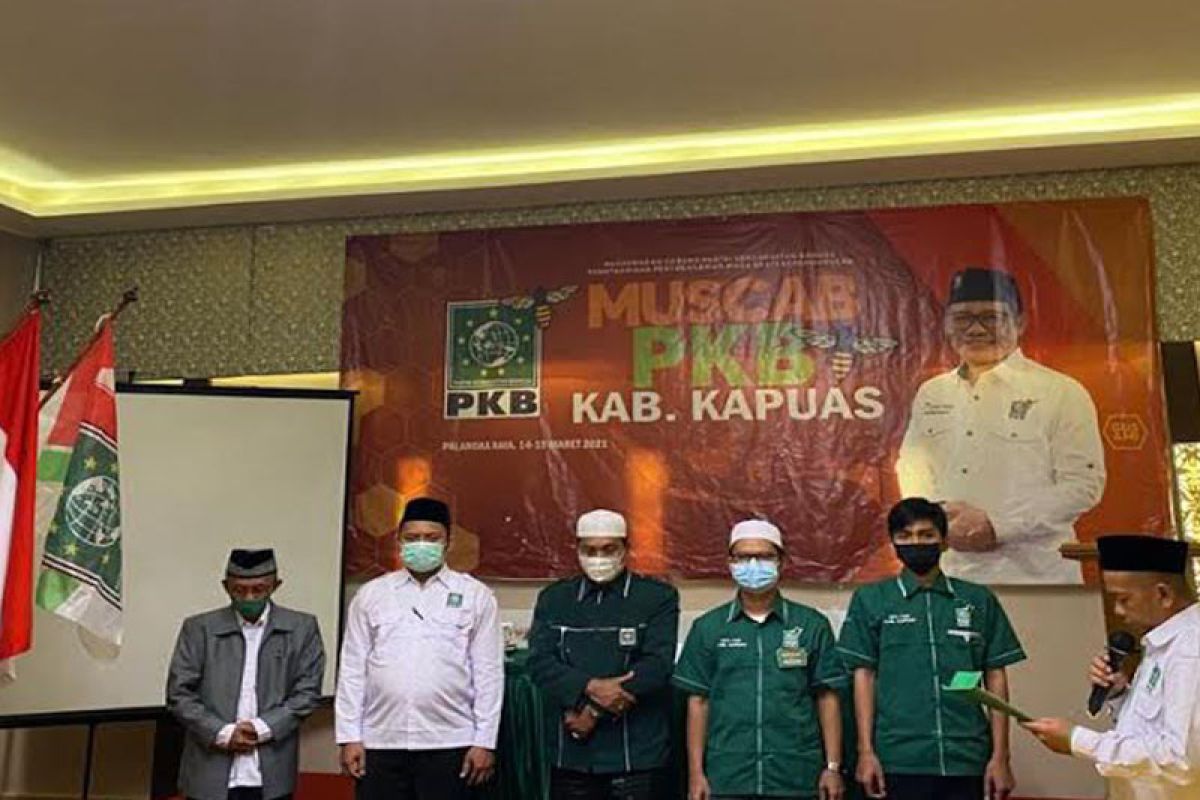 Tommy Saputra secara aklamasi terpilih jadi Ketua PKB Kapuas