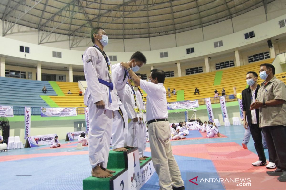 Piala Gubernur 2021 Ajang Pencarian Bibit Unggul Taekwondo di Bangka Belitung