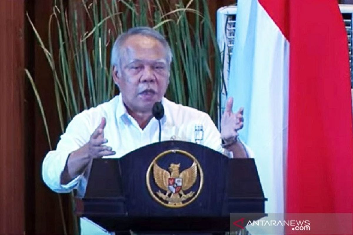 Menteri PUPR Basuki Hadmiljono ingin persiapan proyek infrastruktur tuntas 2024