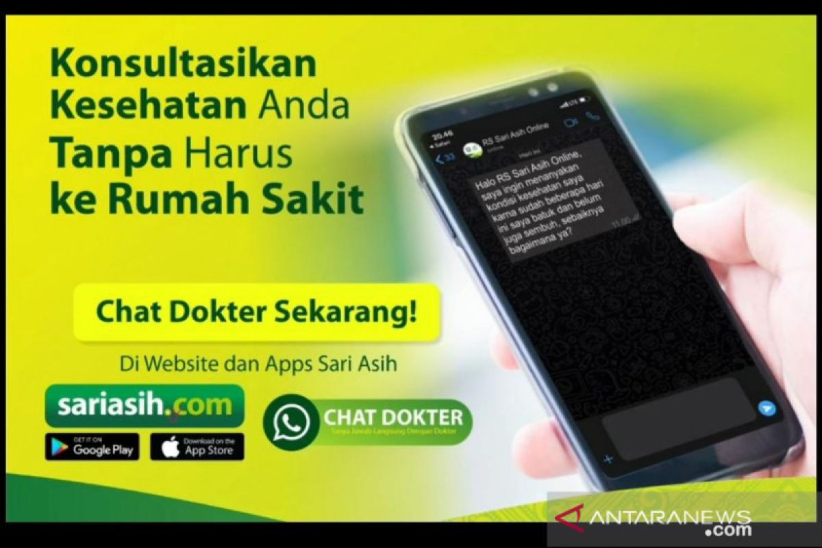 Sari Asih efektifkan layanan konsultasi online - antar obat ke rumah pasien di masa PPKM