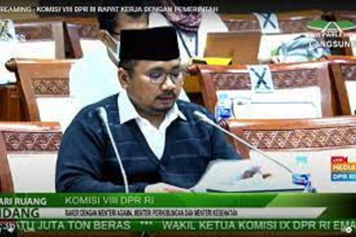 Menag Yaqut Cholil sebut biaya haji berpotensi mengalami penyesuaian