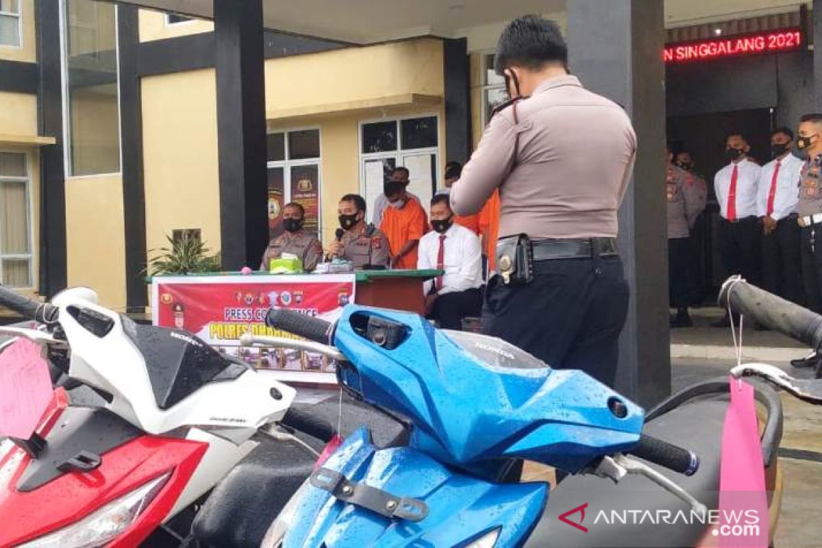 Operasi jaran Singgalang di Dharmasraya, polisi sita barang bukti ratusan juta