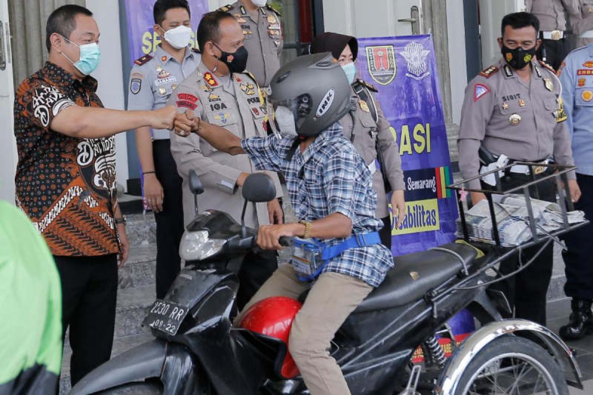 Polrestabes Semarang gandeng pemkot dorong  keselamatan berkendara