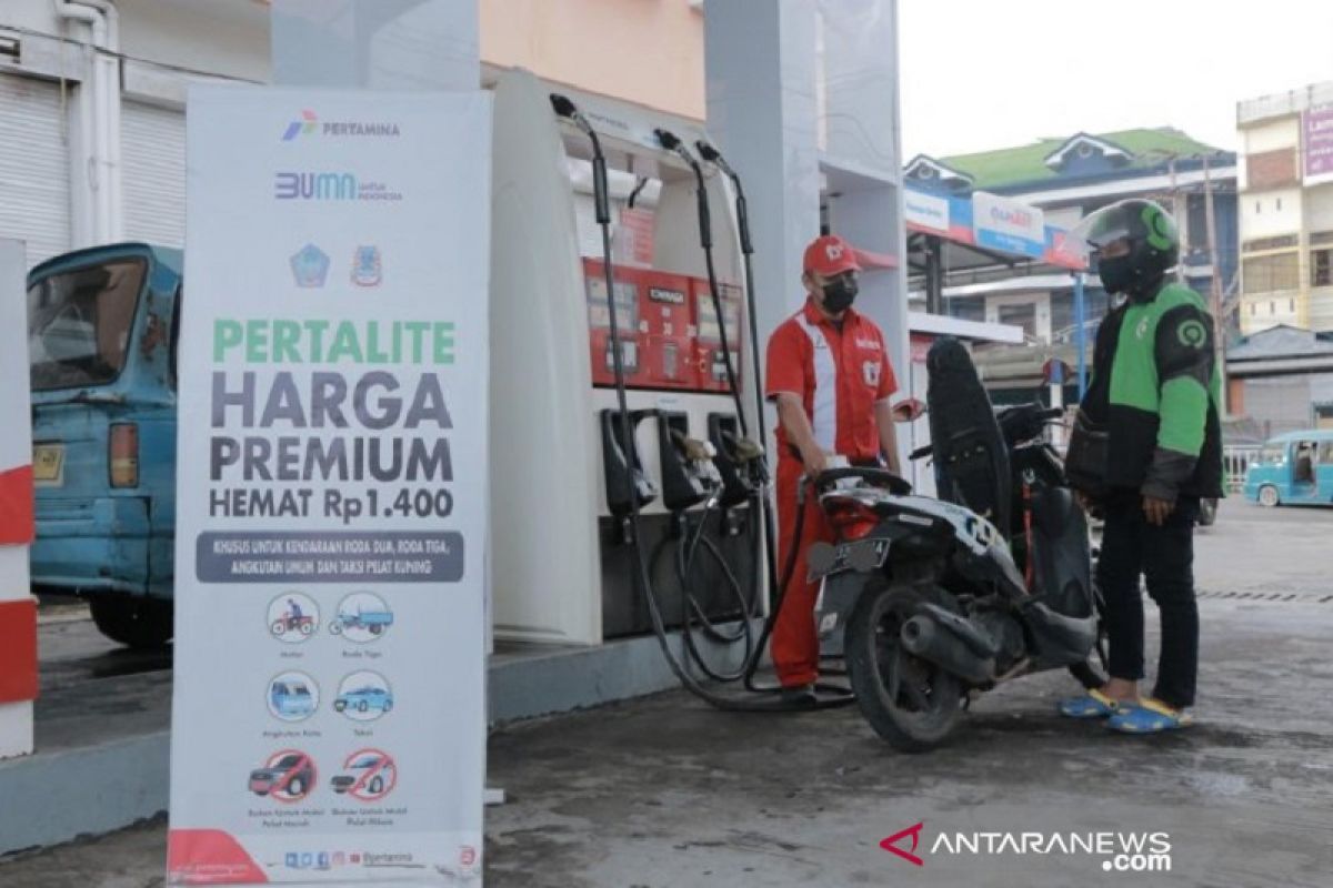 Pertamina berlakukan harga Pertalite setara Premium