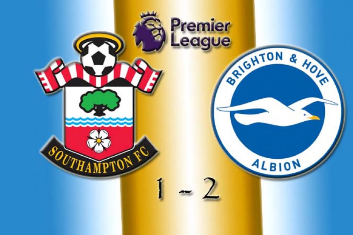Brighton jauhi ancaman degradasi usai bungkam Southampton 2-1
