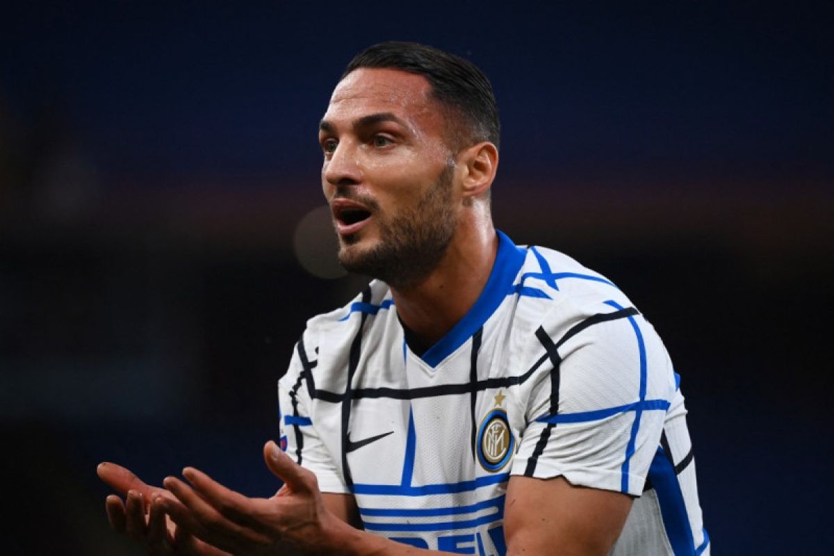 Bek Inter Milan Danilo D'Ambrosio positif terpapar virus corona