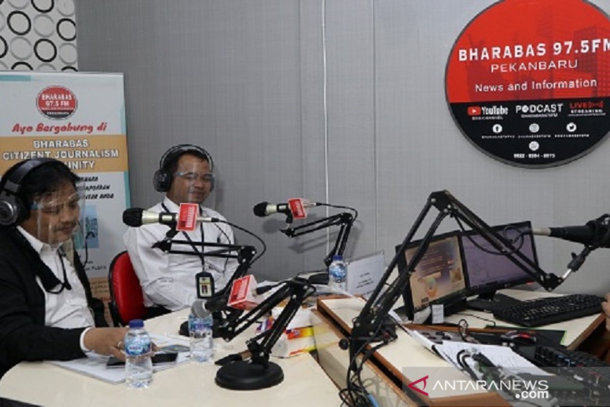 Bincang pajak DJP Riau di radio Pekanbaru, begini cara melaporkan SPT