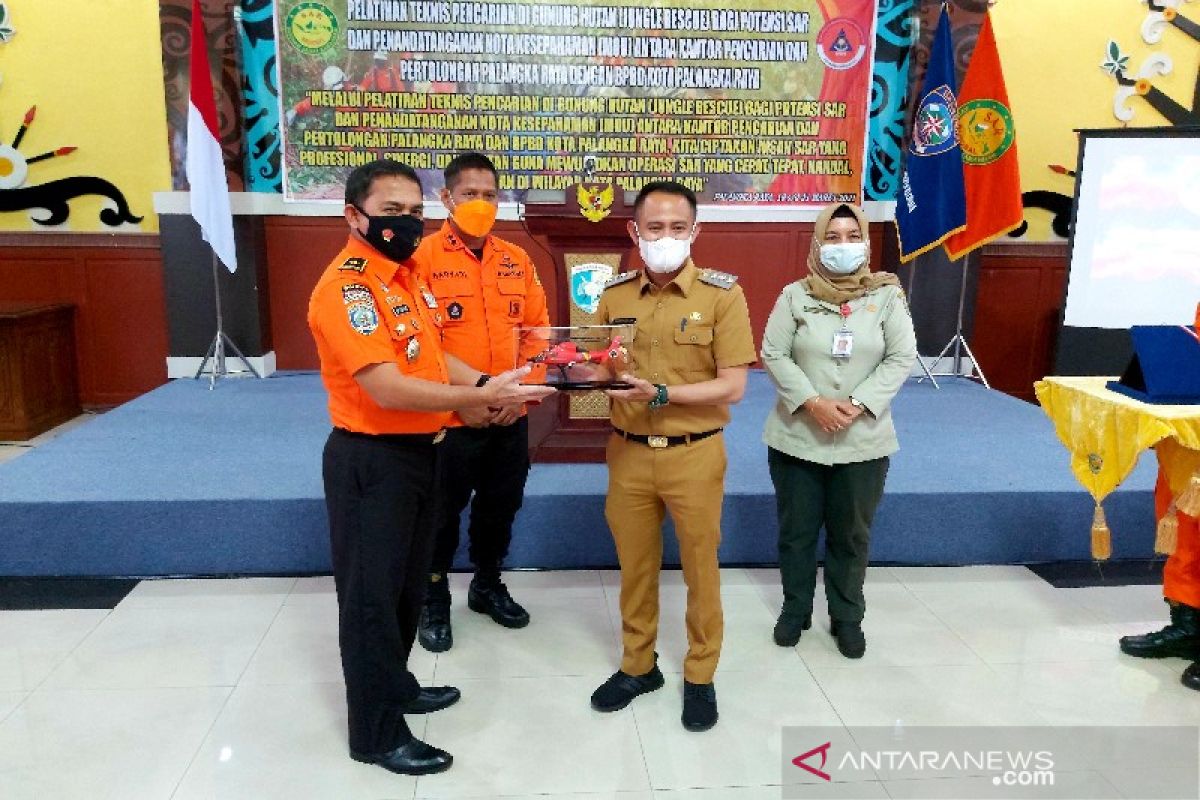 Basarnas-Pemkot Palangka Raya tingkatkan kemampuan 'jungle rescue' potensi SAR