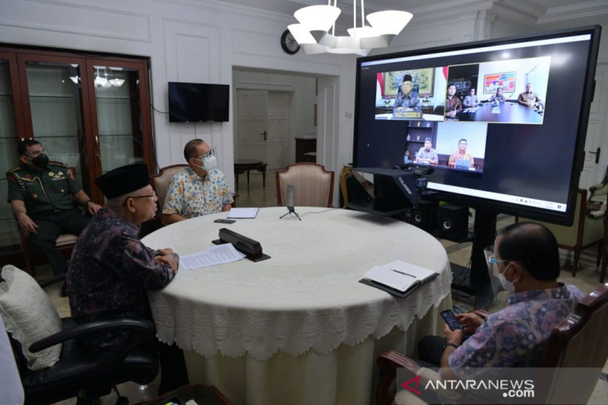 Wapres minta PT Pos Indonesia jadi kanal penerimaan wakaf uang