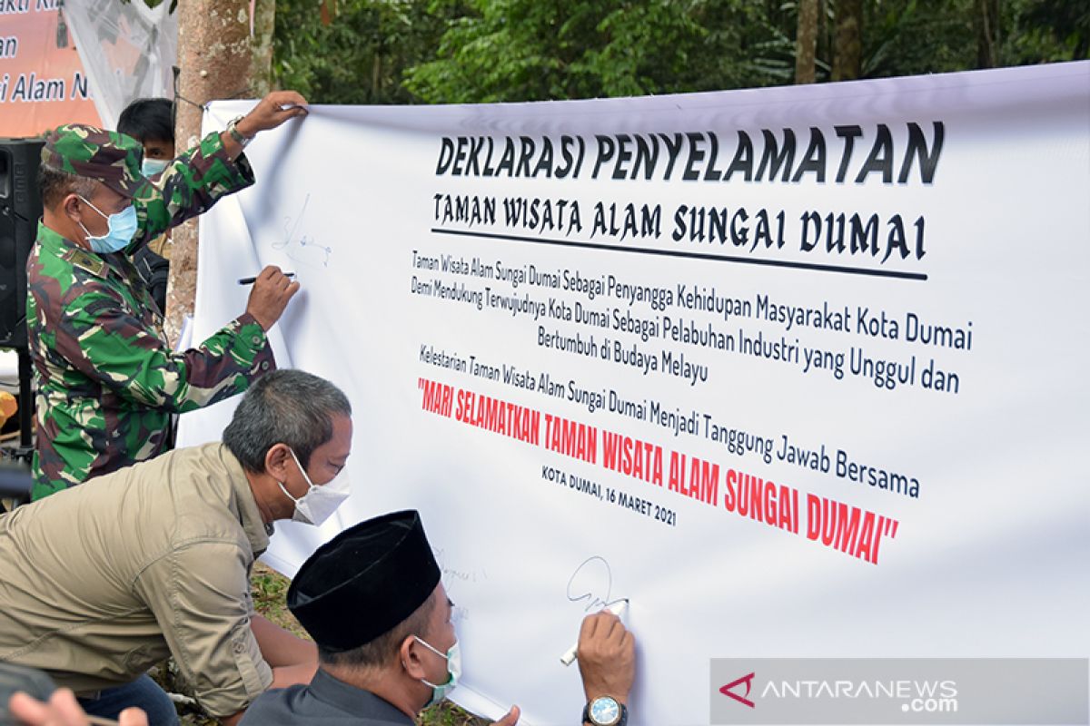 BBKSDA Riau inisiasi deklarasi penyelamatan TWA Sungai Dumai