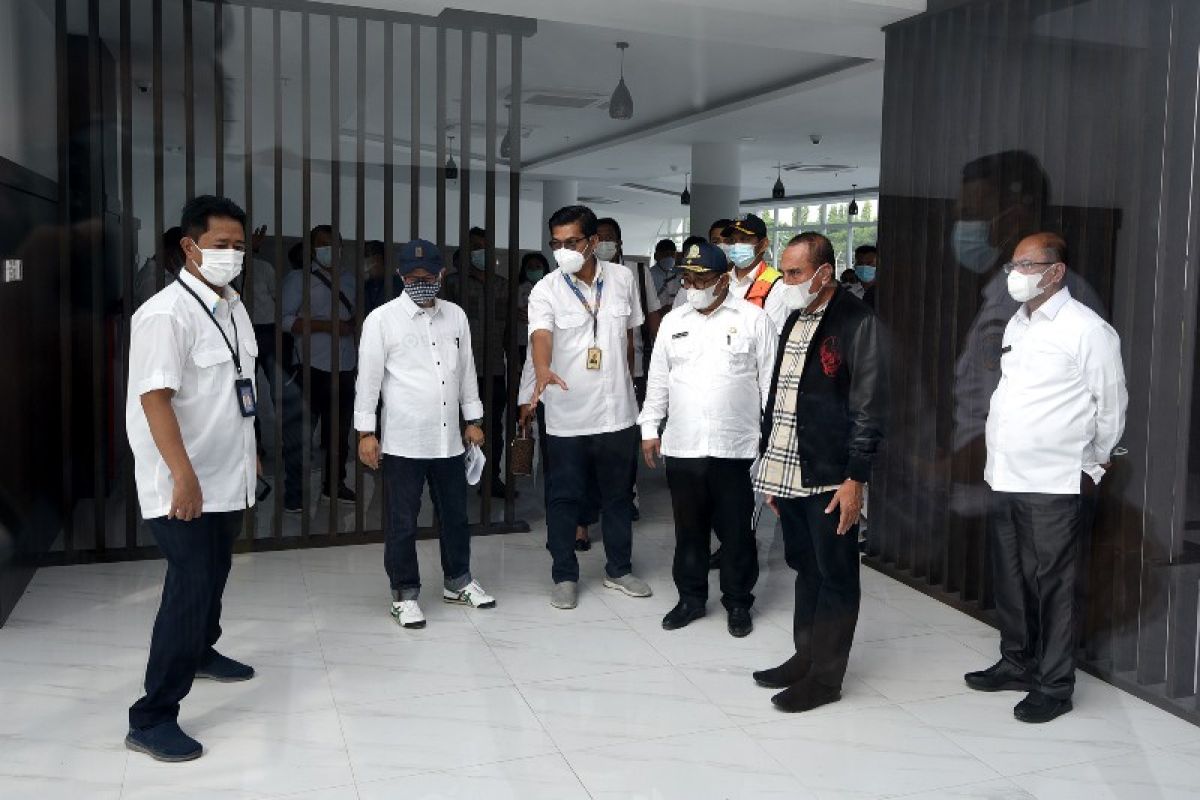 Gubernur Sumut minta pembangunan Gedung VIP Bandara Kualanamu dipercepat