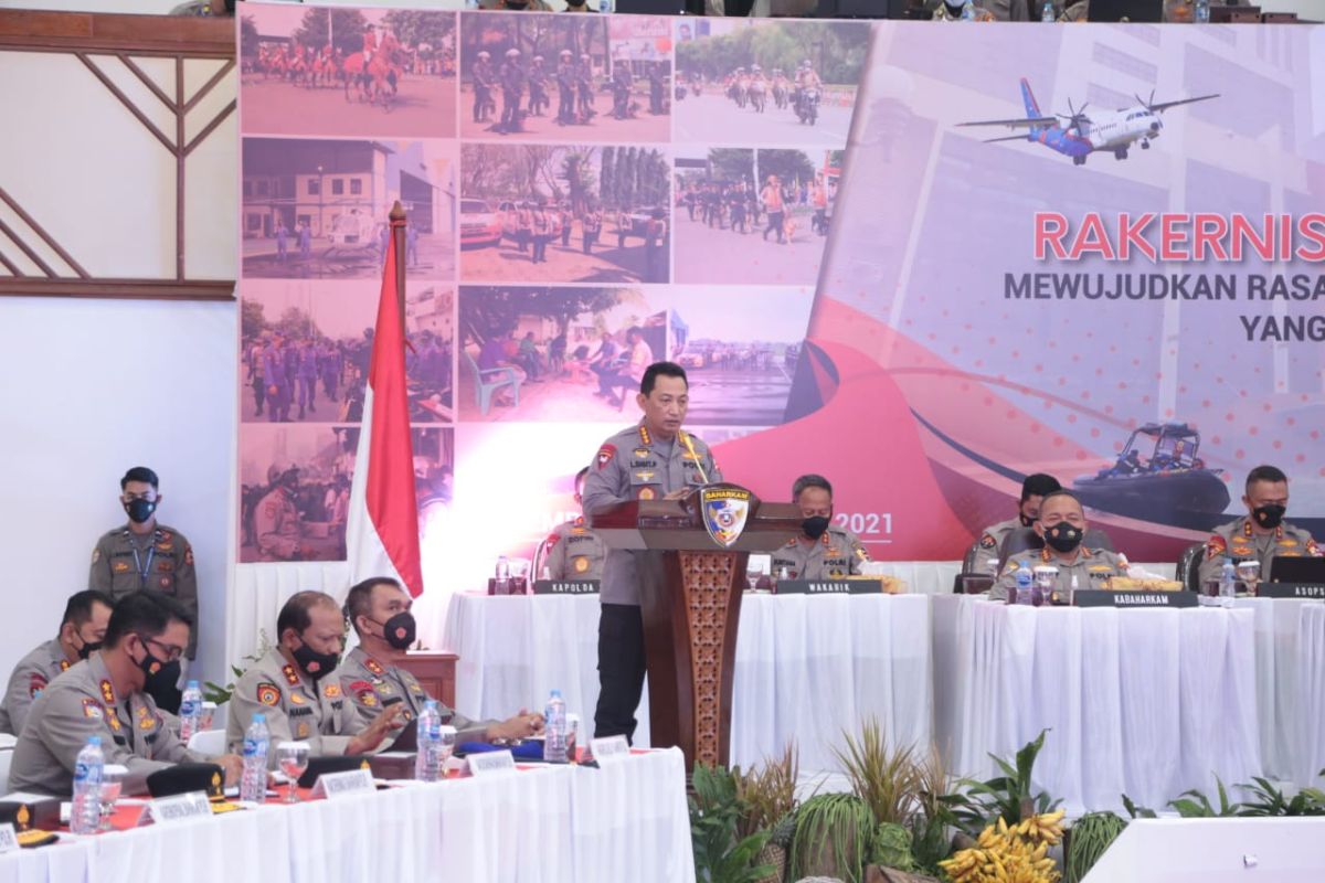 Kapolri Listyo ingatkan jajaran persiapan Operasi Ketupat 2021