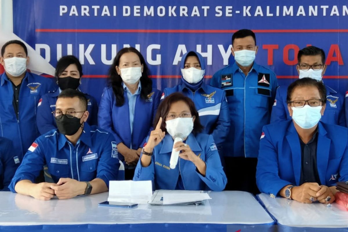 DPD Partai Demokrat Kalbar minta DPP pecat tujuh kader peserta KLB