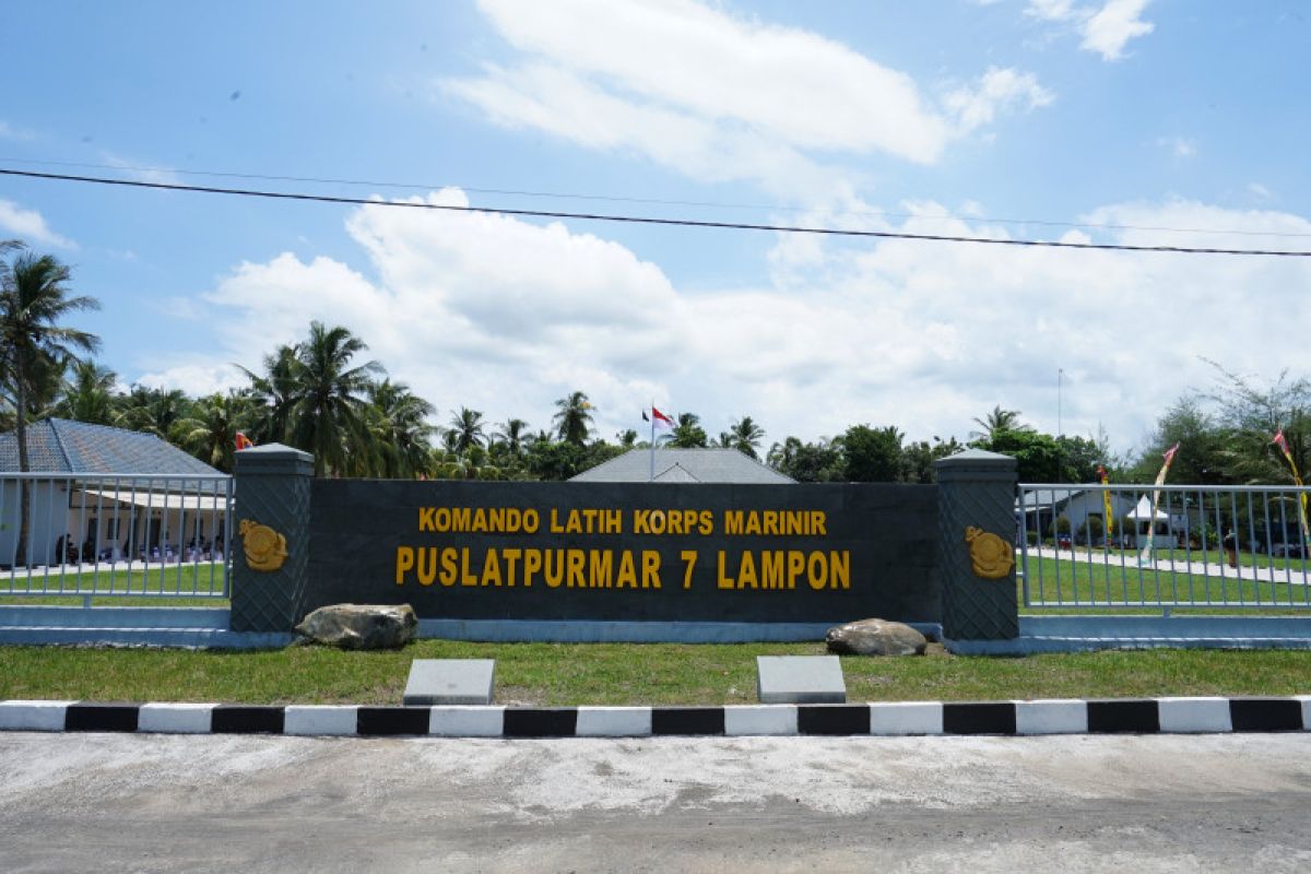 KSAL resmikan Gedung Markas Komando Pusat Latihan Pertempuran Korps Marinir 7 Lampon Banyuwangi