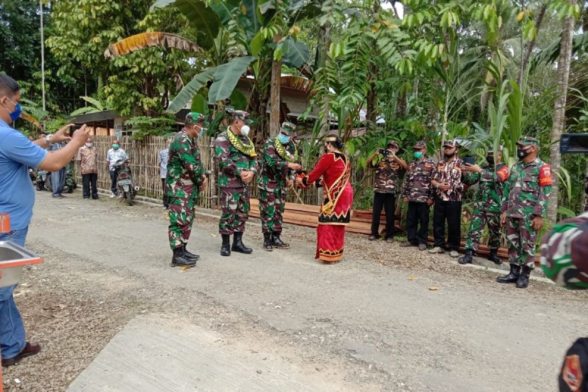 Tim Wasev tinjau pelaksanaan TMMD Kodim Nias