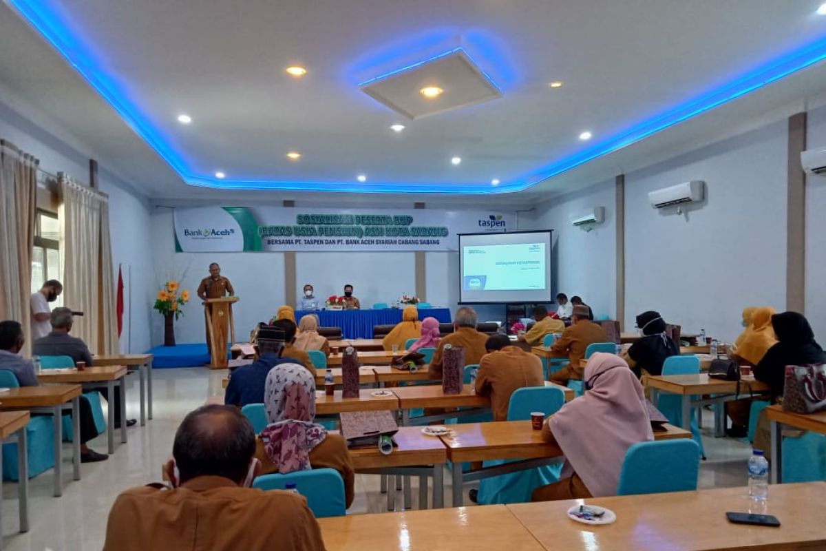 Bank Aceh Syariah dan Taspen sosialisasi BUP bagi PNS di Sabang