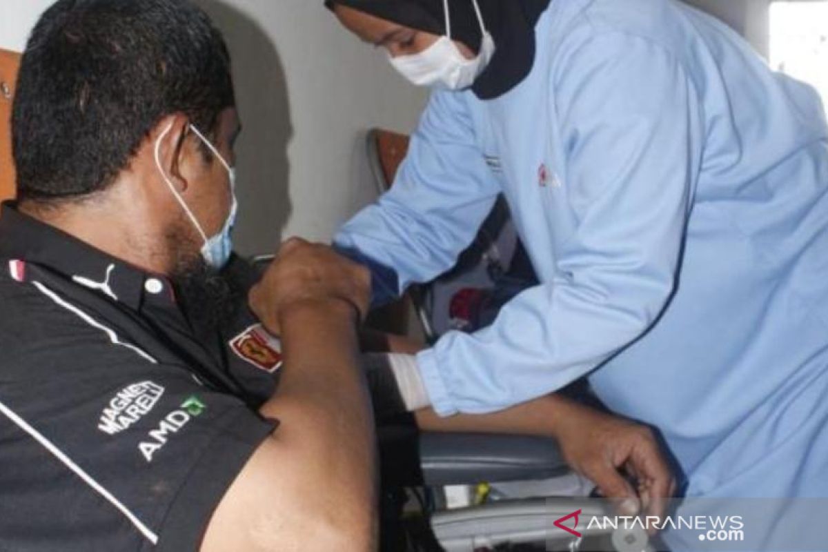 50 penyandang disabilitas ikut gelar donor darah Dinsos Babel