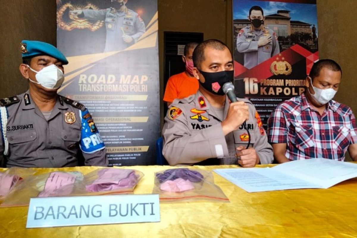 Polisi tangkap pelaku cabuli dua anak kandungnya  di Medan