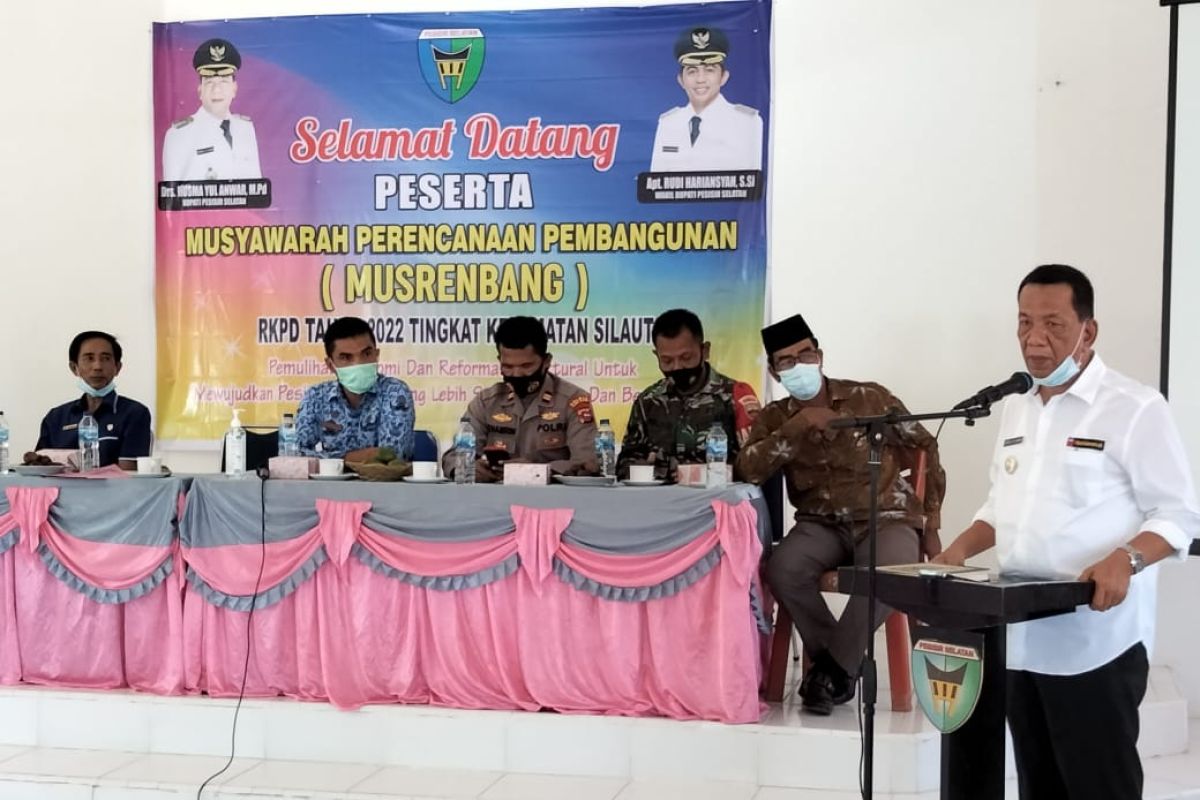 Bupati : Usulan musrenbang harus sejalan dengan visi dan misi kepala daerah