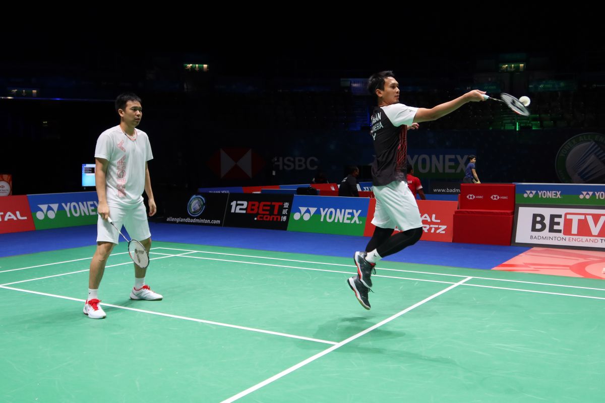 Skuad ganda putra Indonesia siap tampil maksimal di All England