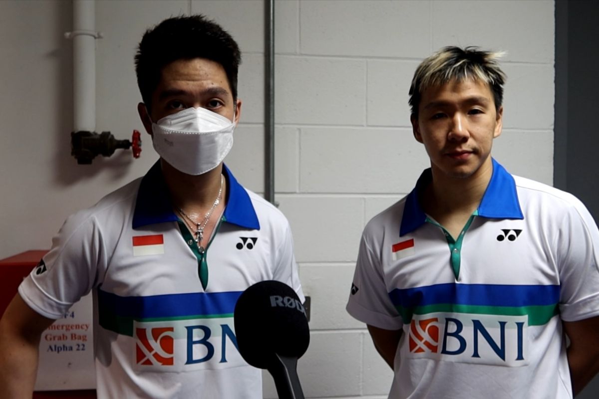 All England: Kevin/Marcus atasi ganda tuan rumah di babak pertama