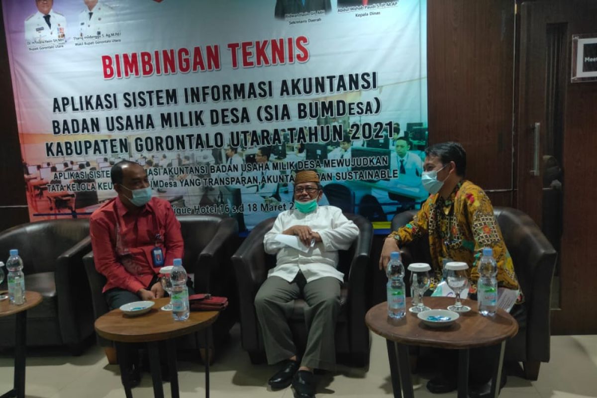 Gorontalo Utara implementasi aplikasi Sakti BUMDes