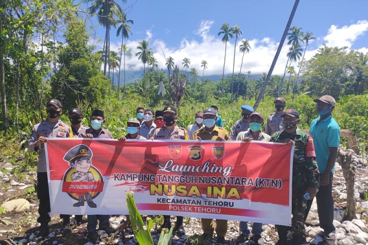 Polri - TNI di Maluku Tengah kembangkan KTN Nusa Ina di Kecamatan Tehoru