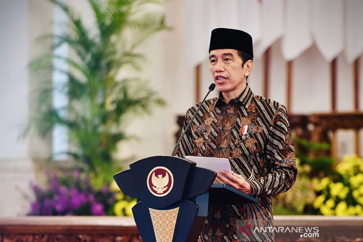 Presiden Jokowi berpesan agar HMI tumbuh bersama zaman