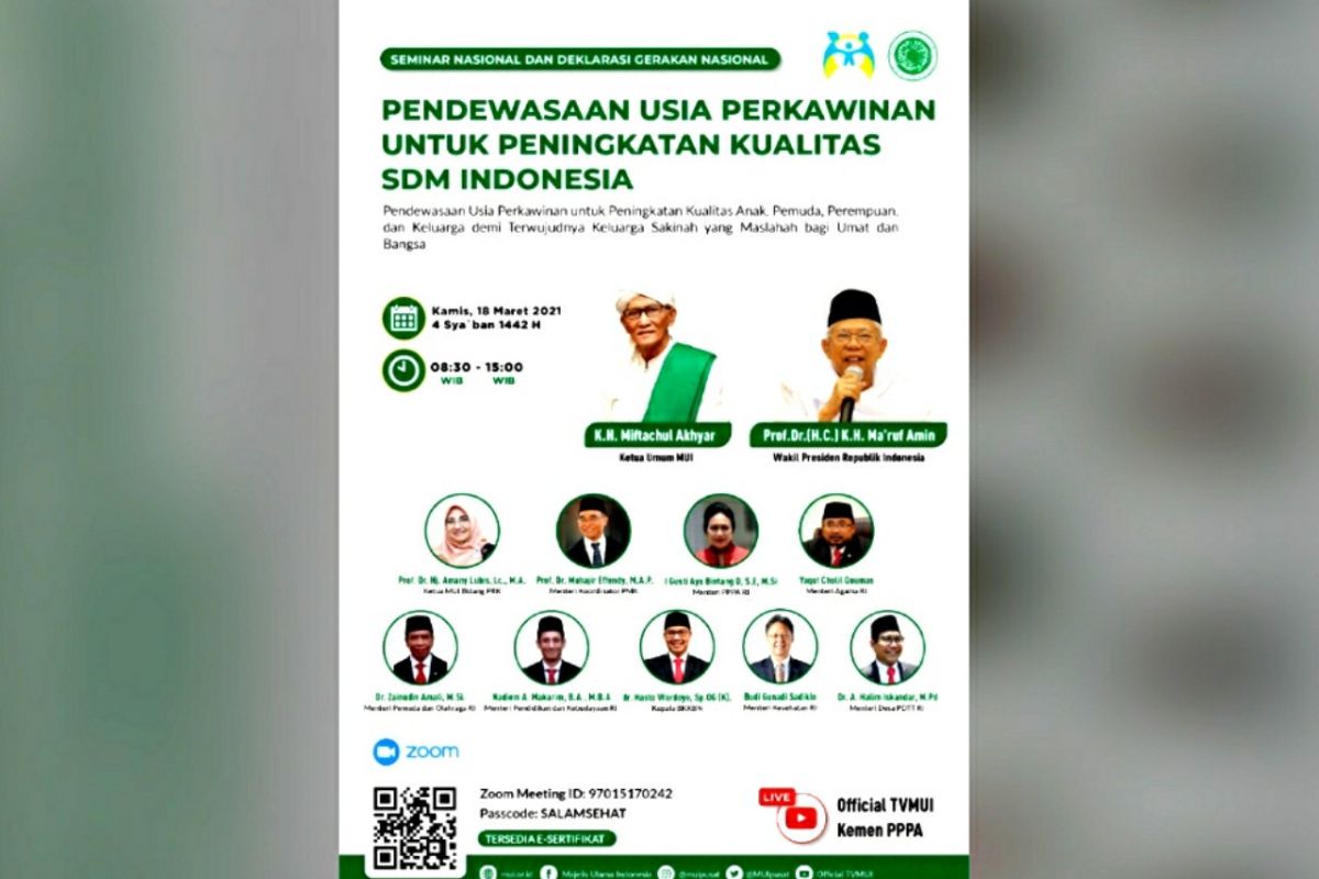 Segera dideklarasikan gerakan nasional cegah perkawinan dini