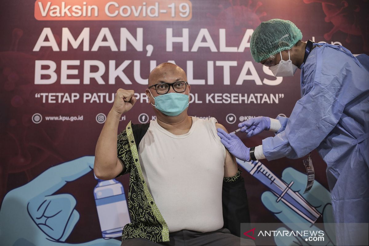 Pemerintah telah memberikan vaksinasi COVID-19 kepada 4.705.248 orang