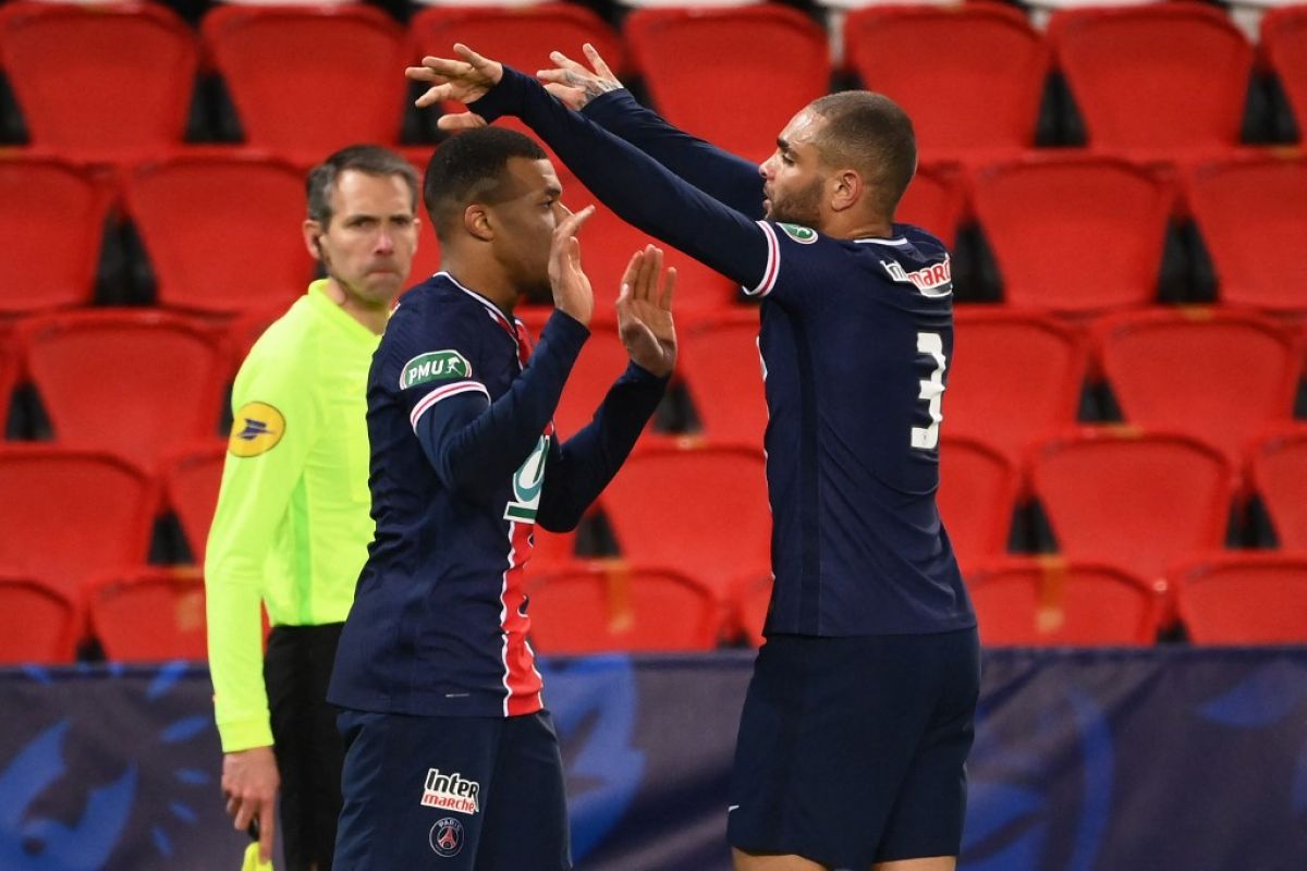 PSG ke perempatfinal Piala Prancis setelah mengalahkan Lille 3-0