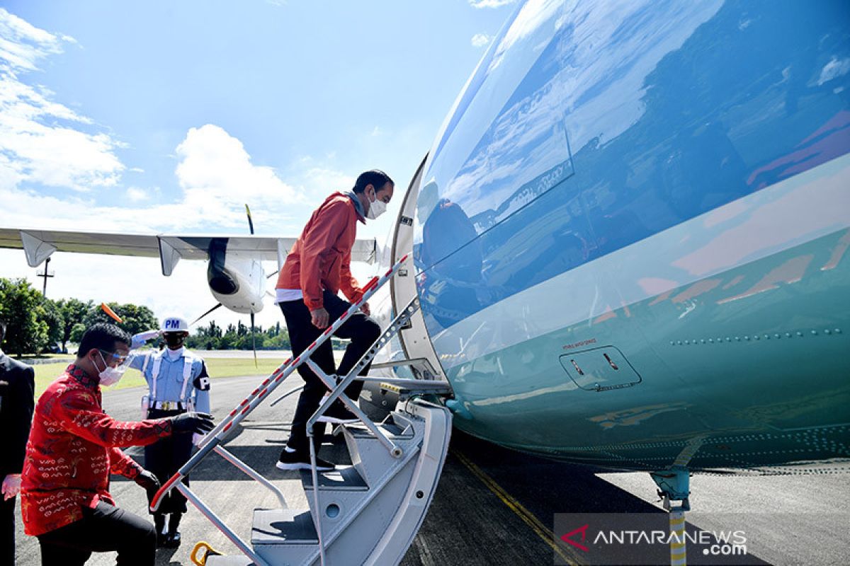 Presiden resmikan Bandara Toraja dan Pantar