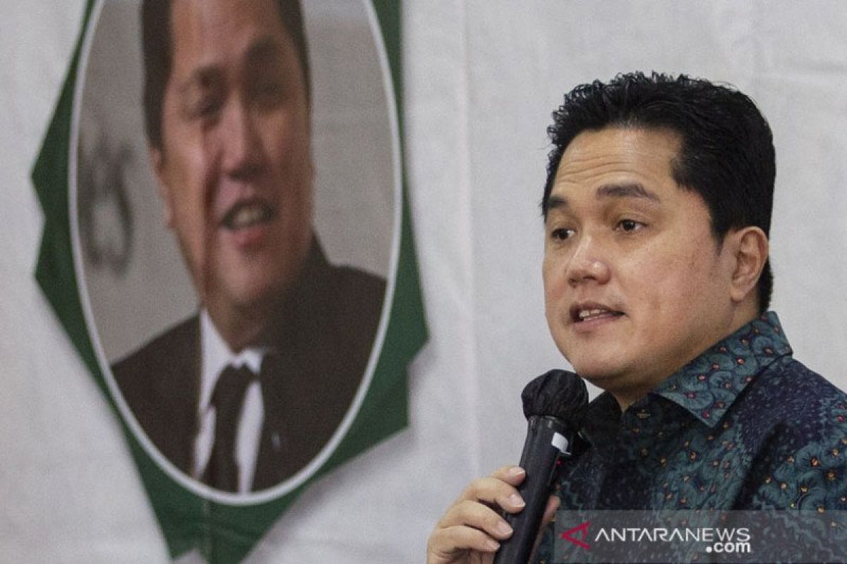 Menteri BUMN Erick Thohir melakukan pergantian direksi PT PPI